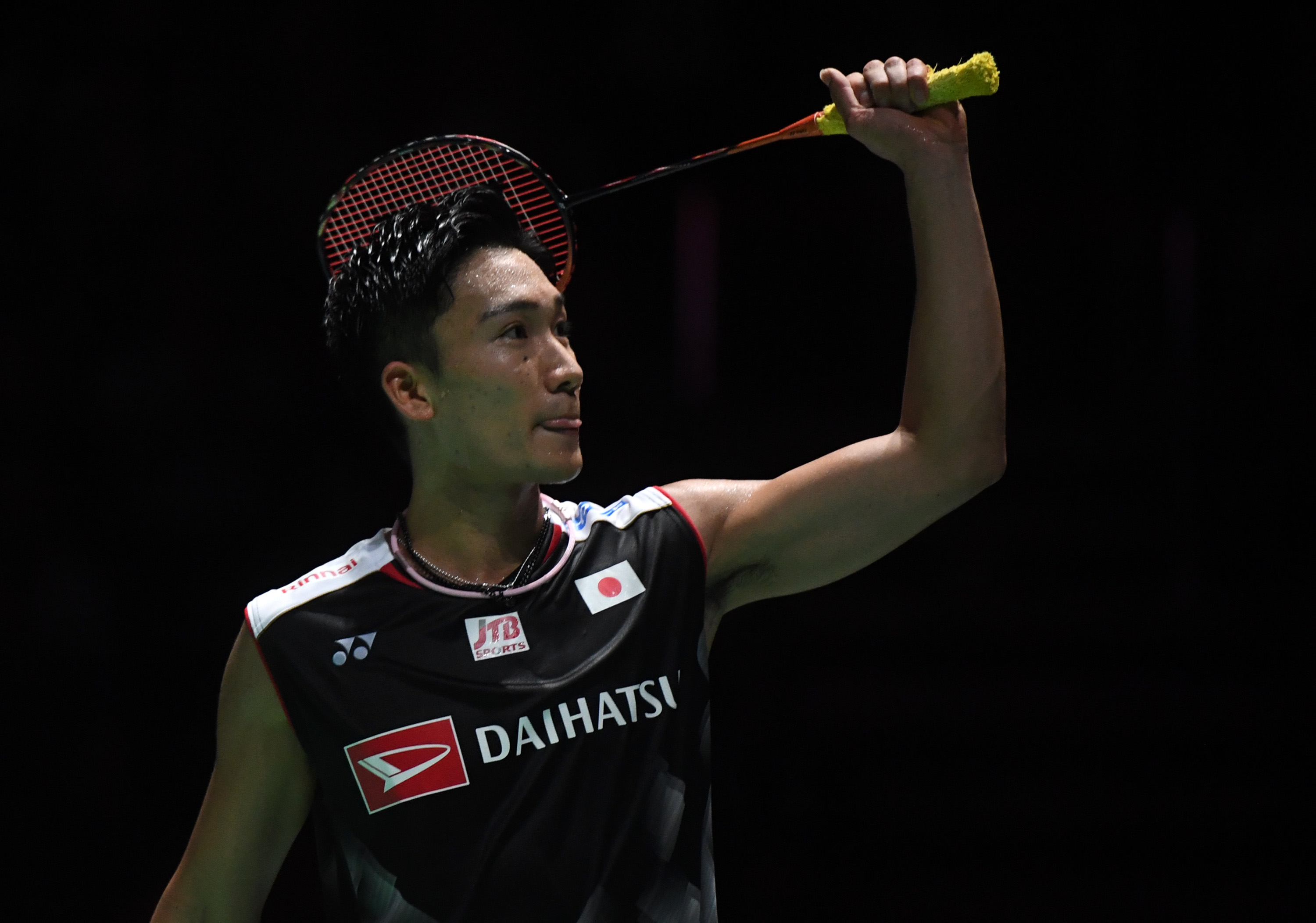 包含中国羽毛球队爆冷日本羽毛球队，桃田贤斗高光表现的词条