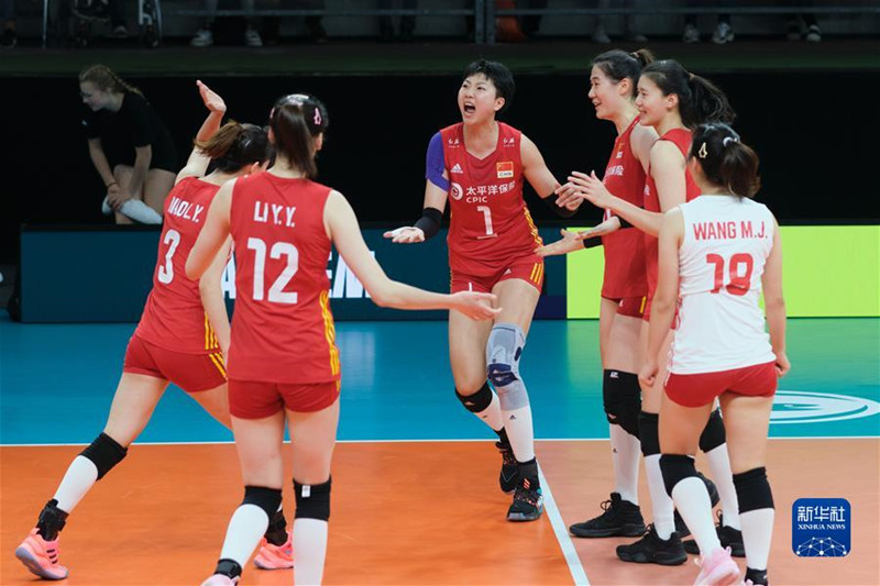 希腊击败阿根廷队夺得排球冠军